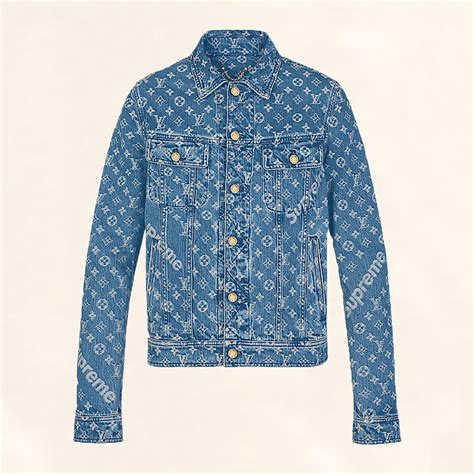 louis vuitton monogram jacquard denim|Louis Vuitton jean jacket.